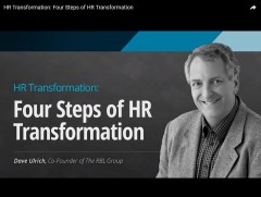 HR Transformation: Four Steps of HR Transformation